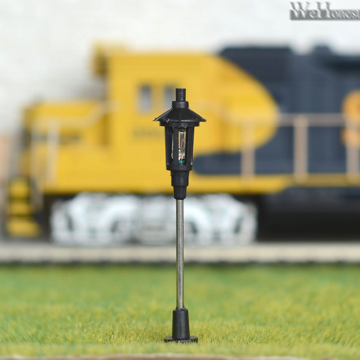 5 x HO Scale Model Train Lamps Railroad Lamp posts Antique Street Lights #R3-5